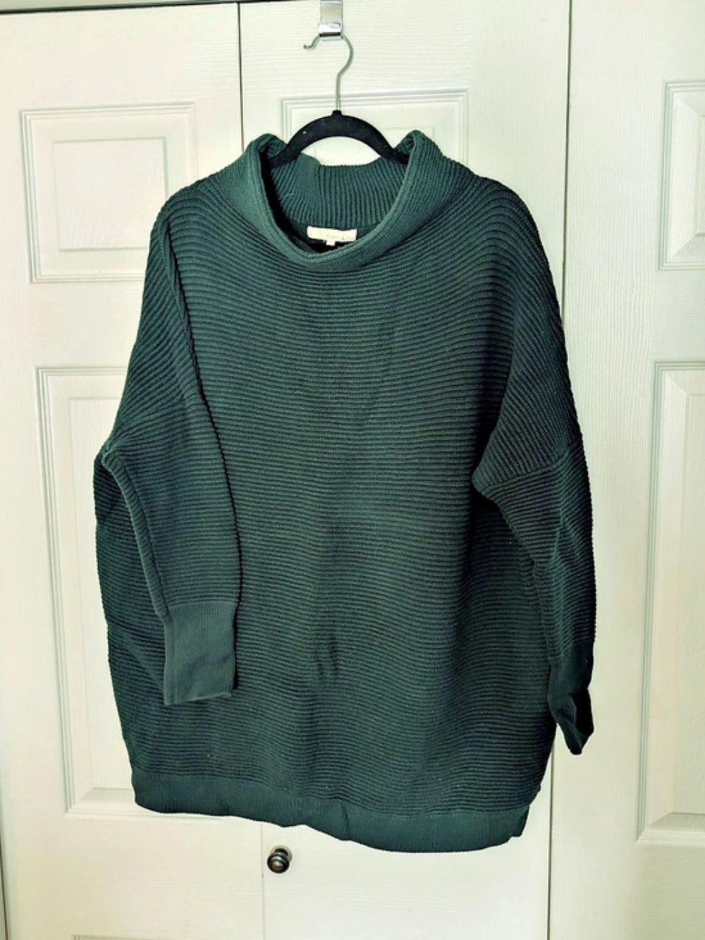 Large Monk & Lou Ottoman Sweater in Green